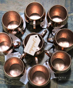 Tarros de cobre - Mule Copper Mugs